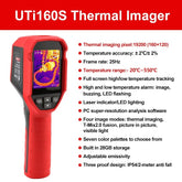 UNI-T UTi160S Thermal Camera, 160x120 IR Resolution, 320x240 Super Resolution, -20℃~550℃, IP54 Waterproof, 32GB Storage, Type-C Charging